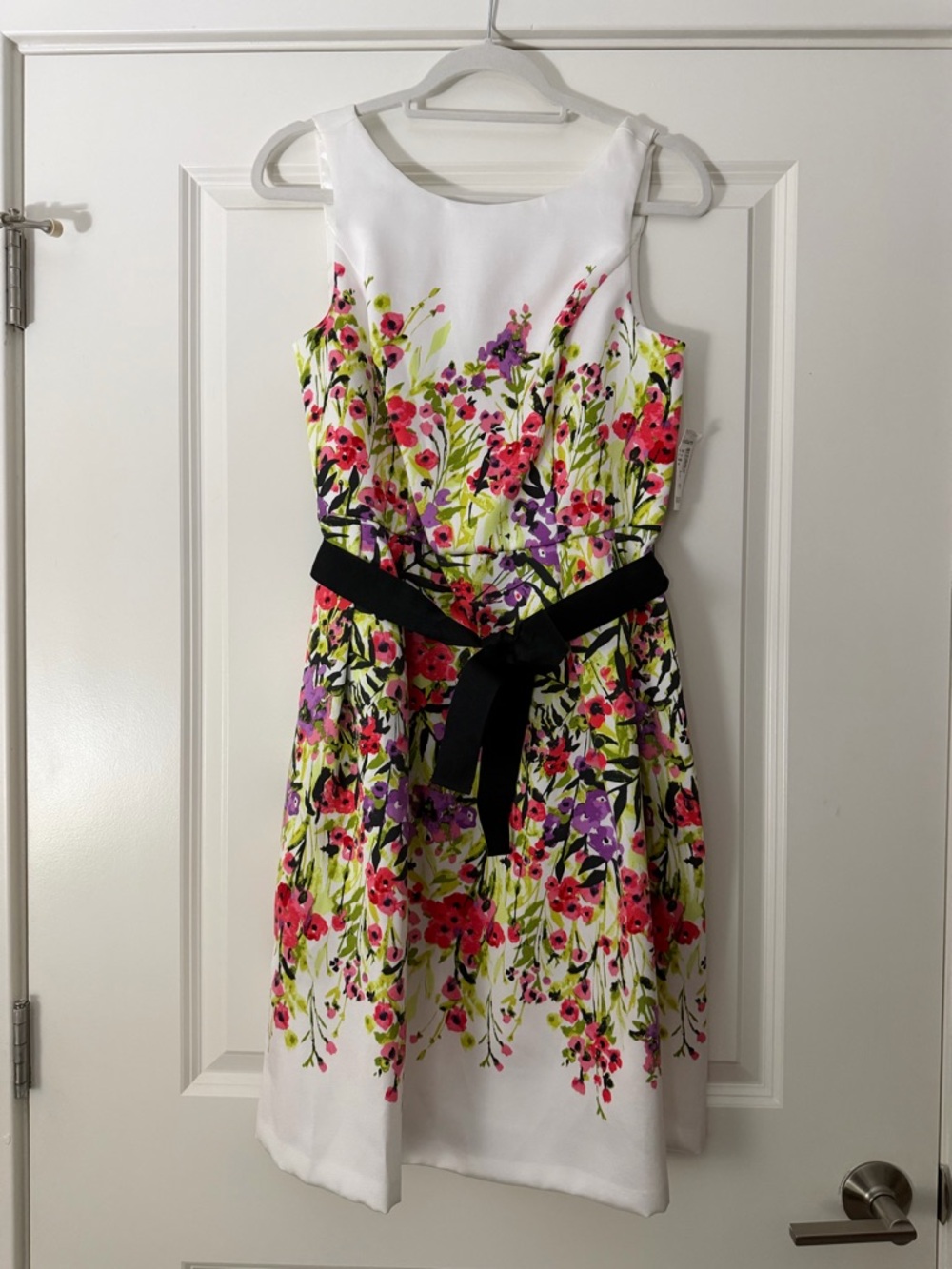 Dressbarn White Floral Dress